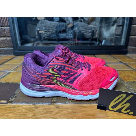 Women’s 7 361 Degrees Meraki Pink Purple Athletic Running Shoes Y853-9540 - Picture 1 of 9